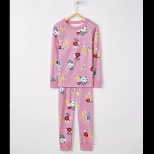 Hanna Andersson Disney Princess Long John Pajamas In Organic Cotton